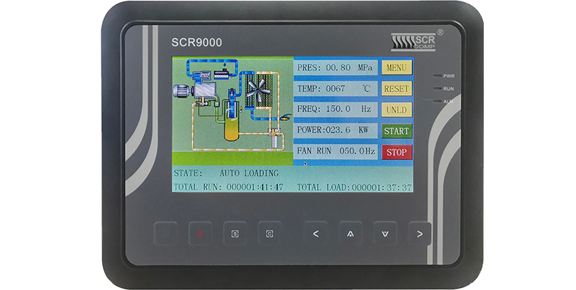 7” TOUCH SCREEN PLC FOR OIL FREE AIR COMPRESSOR