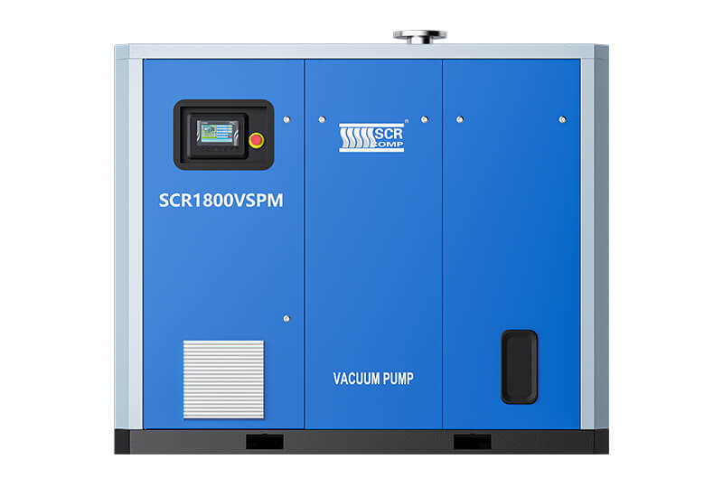 PERMANENT MAGNET VARIABLE FREQUENCY SCREW VACUUM PUMP