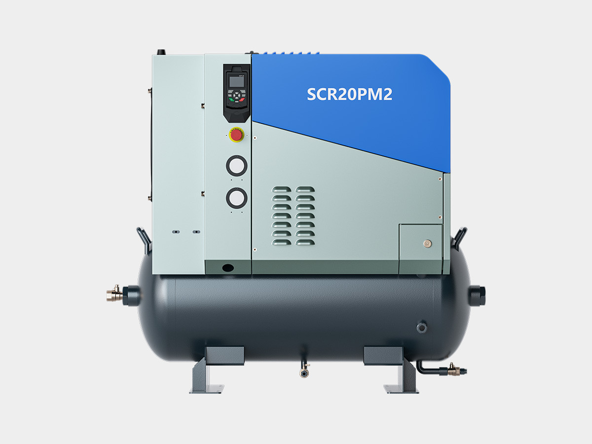 Compresde aire de tornillo magnético VSD permanente serie PM2